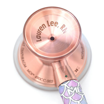 ProCardial® Titan Kardiologie  Stethoskop - Baby Mermaid/ Roségold +Transportetui