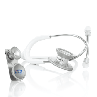 MD One® Epoch® Titan Erwachsenen & Kinder Stethoskop- Weiß - MDF Instruments Germany